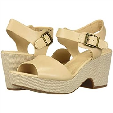 Blush Cuero Mujer Maritsa Janna Cuña Sandalia Clarks