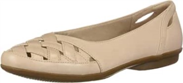 Mocasines De Mujer De Cuero Rosa Rubor Gracelmaze Flat Clarks