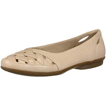 Mocasines De Mujer De Cuero Rosa Rubor Gracelmaze Flat Clarks