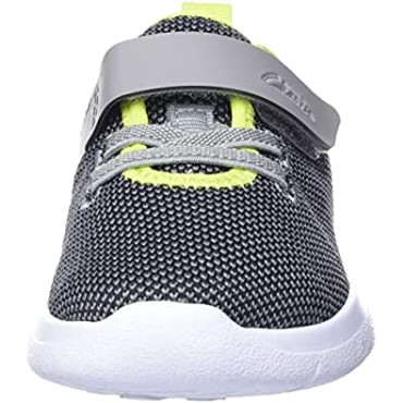 Zapatilla Niño Ath Weave T Clarks Gris Combi
