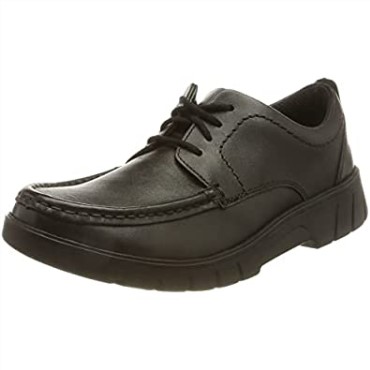 Niño Rama Encaje Y Oxford Clarks Piel Negra