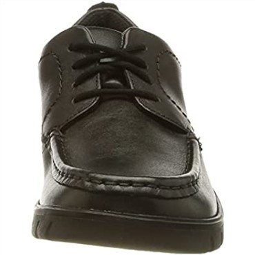 Niño Rama Encaje Y Oxford Clarks Piel Negra