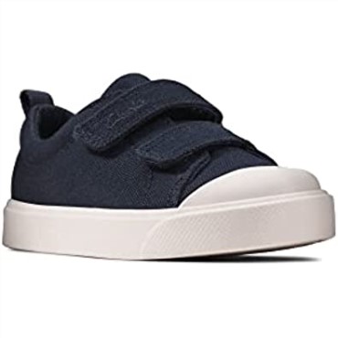 Zapatilla Niño City Bright T Sneaker Clarks Navy Canvas
