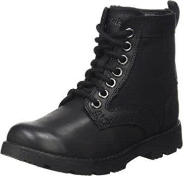 Botín Niño Heath Chard K Clarks Negro