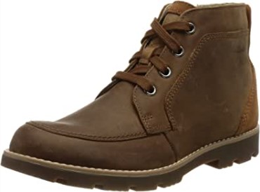 Botas Chukka De Niño Heath Lace K Cuero Tostado Clarks
