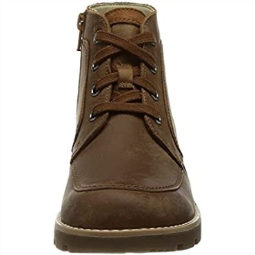 Botas Chukka De Niño Heath Lace K Cuero Tostado Clarks