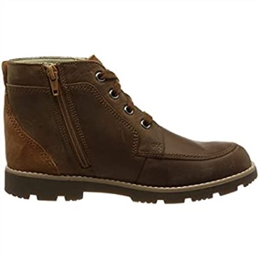 Botas Chukka De Niño Heath Lace K Cuero Tostado Clarks