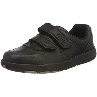 Zapatillas Bajas Niño Rex Pace K Clarks Negro