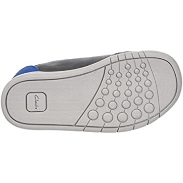 Zapatilla Niño Rex Play K Gris Azul Clarks