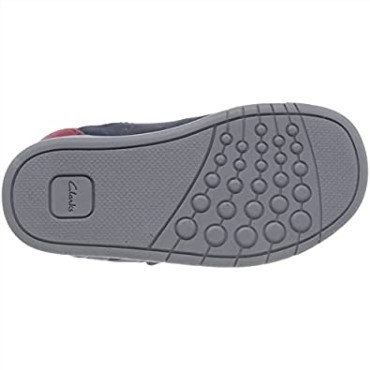 Zapatilla Niño Rex Play T Clarks Azul Marino Rojo