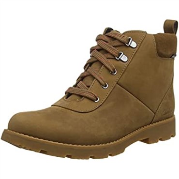 Botas Chukka Clarks De Cuero Marrón Heath Go Gtx K Para Niño