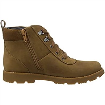 Botas Chukka Clarks De Cuero Marrón Heath Go Gtx K Para Niño
