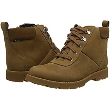 Botas Chukka Clarks De Cuero Marrón Heath Go Gtx K Para Niño