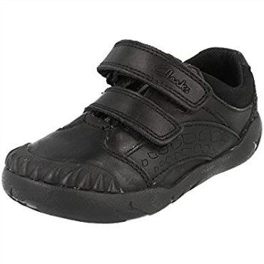 Zapatos Niño Negro Raptoboy Inf Fit-h Clarks