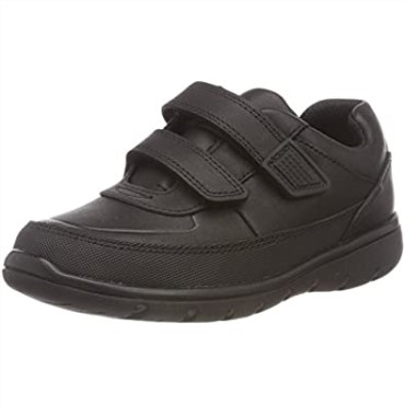 Derbys De Paseo De Aventura Para Niños Niño Clarks Negro