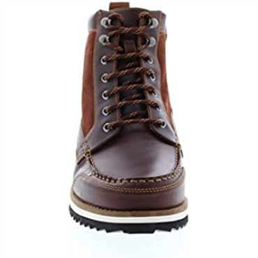 Botas De Hombre Durston Hola Con Forro Cálido De Cuero Tostado Británico Clarks