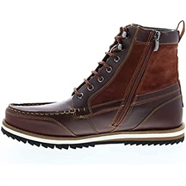 Botas De Hombre Durston Hola Con Forro Cálido De Cuero Tostado Británico Clarks