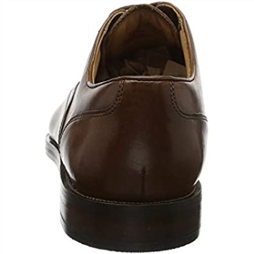 Derby Clarks Coling Boss De Cuero Marrón Británico Para Hombre