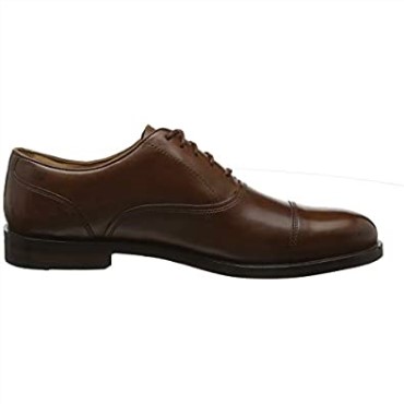 Derby Clarks Coling Boss De Cuero Marrón Británico Para Hombre