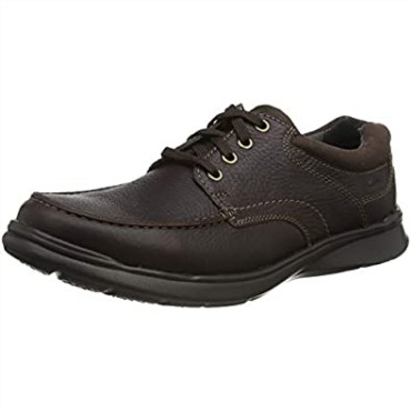 Marrón Marrón Aceitoso Clarks Hombres Cotrell Edge Oxford
