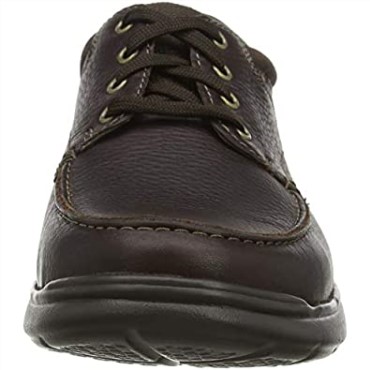Marrón Marrón Aceitoso Clarks Hombres Cotrell Edge Oxford