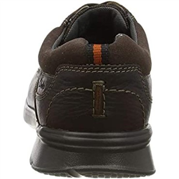 Marrón Marrón Aceitoso Clarks Hombres Cotrell Edge Oxford