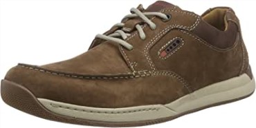 Marrón Marrón Tumb Clarks Hombres Javery Time Derby