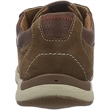 Marrón Marrón Tumb Clarks Hombres Javery Time Derby