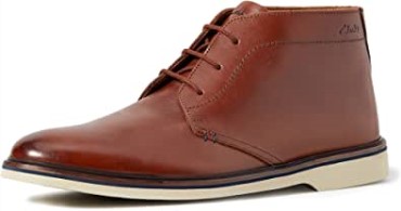 Marrón Clarks Malwood Mid Chukka Bota Para Hombre