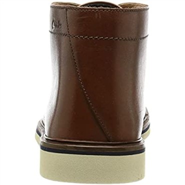 Marrón Clarks Malwood Mid Chukka Bota Para Hombre