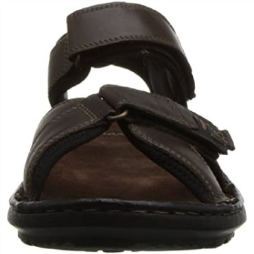 Sandalias Marrones Clarks Swing Dale Para Hombre