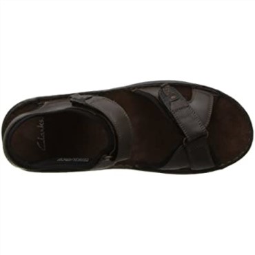 Sandalias Marrones Clarks Swing Dale Para Hombre