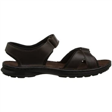 Sandalias Marrones Clarks Swing Dale Para Hombre