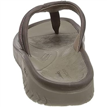 Marrón Clarks Wesley Post Chanclas Para Hombre