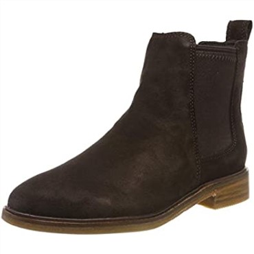 Marron Marron Oscuro Marron Oscuro Botas Biker De Mujer Clarkdalelohot Clarks