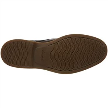 Marrón Marrón Oscuro Lea Marrón Oscuro Lea Atticus Limit Botas Chukka Para Hombre Clarks