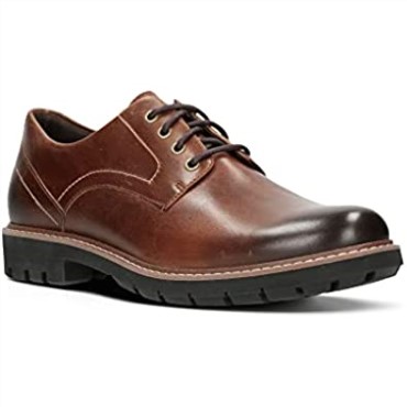 Marrón Bronceado Oscuro Lea Clarks Batcombe Hall Derbys Para Hombre
