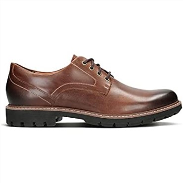 Marrón Bronceado Oscuro Lea Clarks Batcombe Hall Derbys Para Hombre