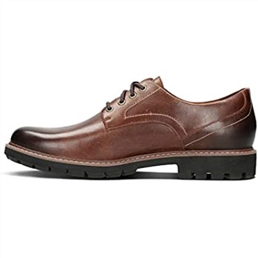 Marrón Bronceado Oscuro Lea Clarks Batcombe Hall Derbys Para Hombre