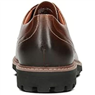 Marrón Bronceado Oscuro Lea Clarks Batcombe Hall Derbys Para Hombre