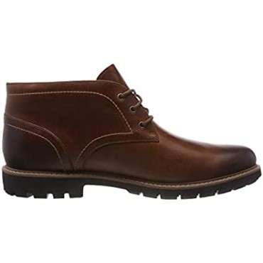 Botas Batcombe Lo Chelsea De Hombre Marrón Oscuro Tostado Lea Clarks