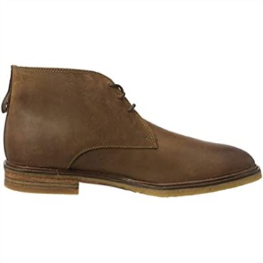 Marrón Bronceado Oscuro Lea Clarks Hombres Clarkdale Bara Botas Clásicas