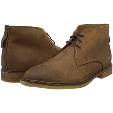 Marrón Bronceado Oscuro Lea Clarks Hombres Clarkdale Bara Botas Clásicas
