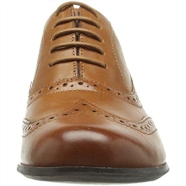 Marrón Tostado Oscuro Lea Clarks Derby De Roble Hamble Para Mujer
