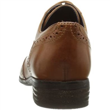 Marrón Tostado Oscuro Lea Clarks Derby De Roble Hamble Para Mujer
