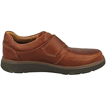 Mocasines Con Tiras Un Abode Para Hombre En Piel Marrón Oscuro Clarks