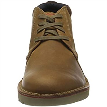 Derby Vargo De Cuero Marrón Oscuro Para Hombre Clarks