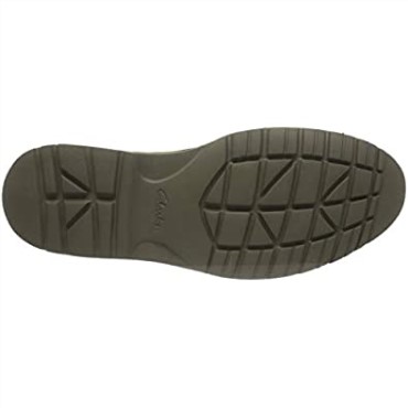 Derby Vargo De Cuero Marrón Oscuro Para Hombre Clarks