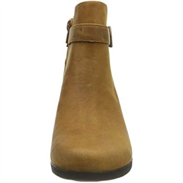 Brown Dark Tan Oily Dark Tan Oily Botines Clarks Mujer Un Lindel Lo