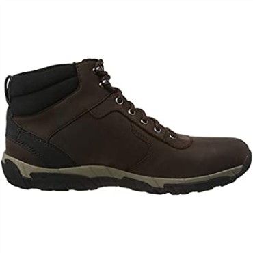 Bota De Media Caña Clarks Grove Hi Ii De Cuero Marrón Para Hombre
